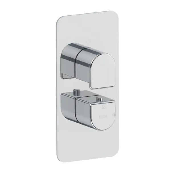 BUILT-IN THERMOSTATIC MIXER WITH DIVERTER 2 OUT MICHELI -BELLOSTA