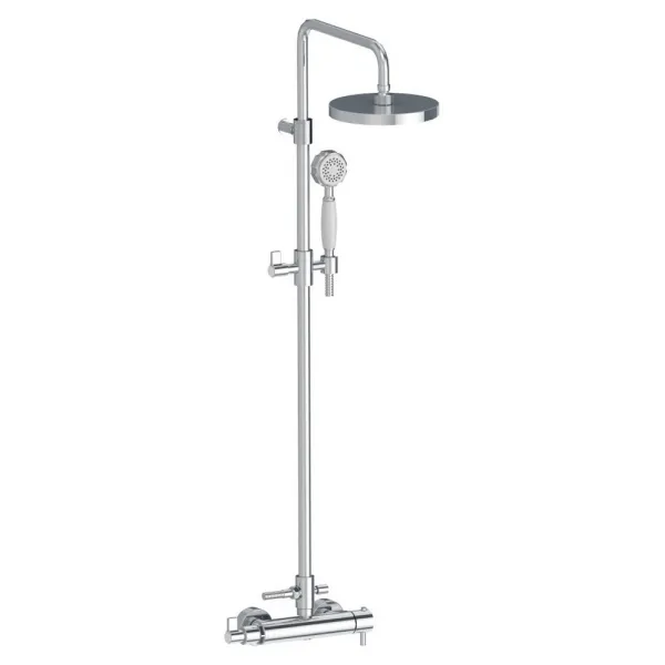 EXTERNAL THERMOSTATIC SHOWER MIXER WITH COMPLETE PIPE BRUNSIN -BELLOSTA