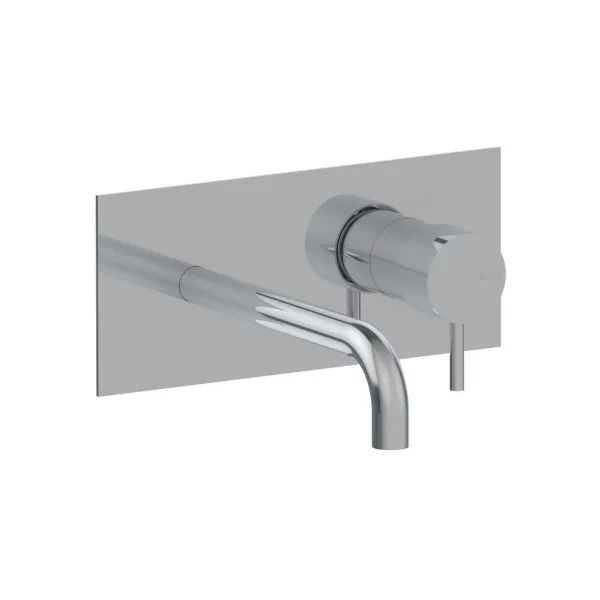 WALL BASIN MIXER ON PLATE EXTENDED SPOUT LIKE -BELLOSTA