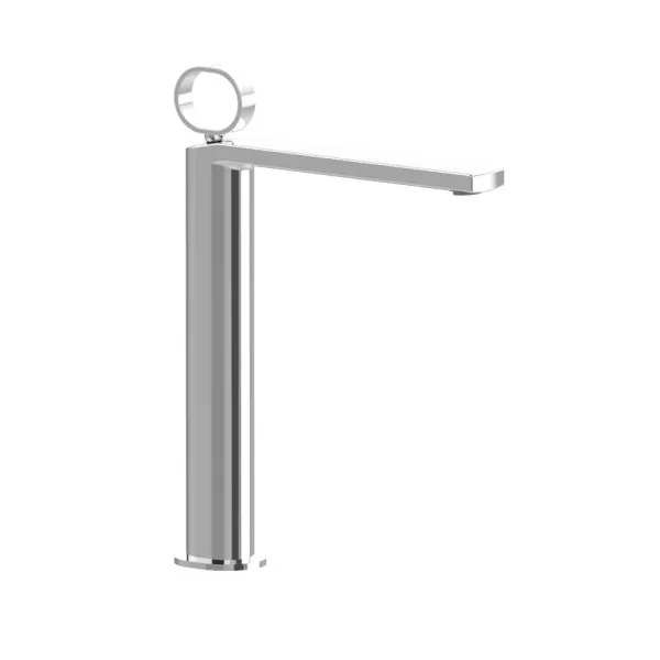 HIGHER BASIN MIXER EXTENDED SPOUT UNO RING -BELLOSTA