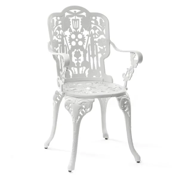 WHITE INDUSTRY ARMCHAIR -SELETTI