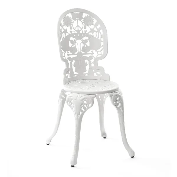 WHITE INDUSTRY CHAIR -SELETTI