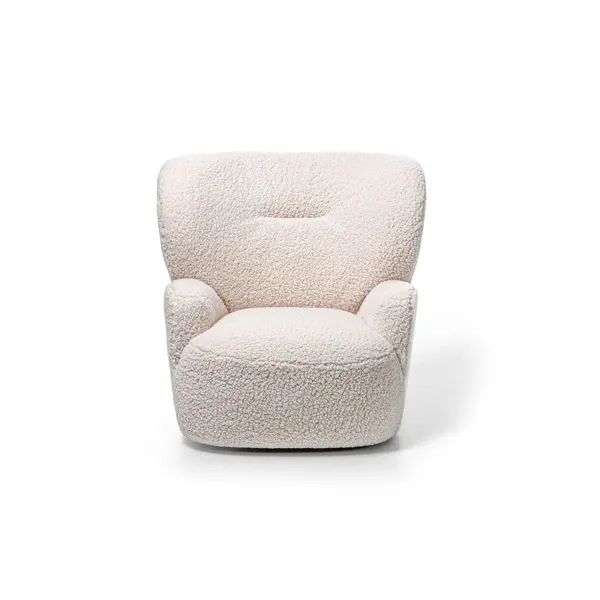 LOLL 09 ARMCHAIR TURNING BEAR POLAR - GERVASONI