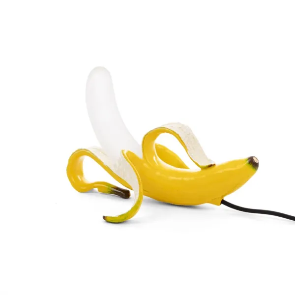 BANANA HUEY YELLOW TABLE LAMP -SELETTI