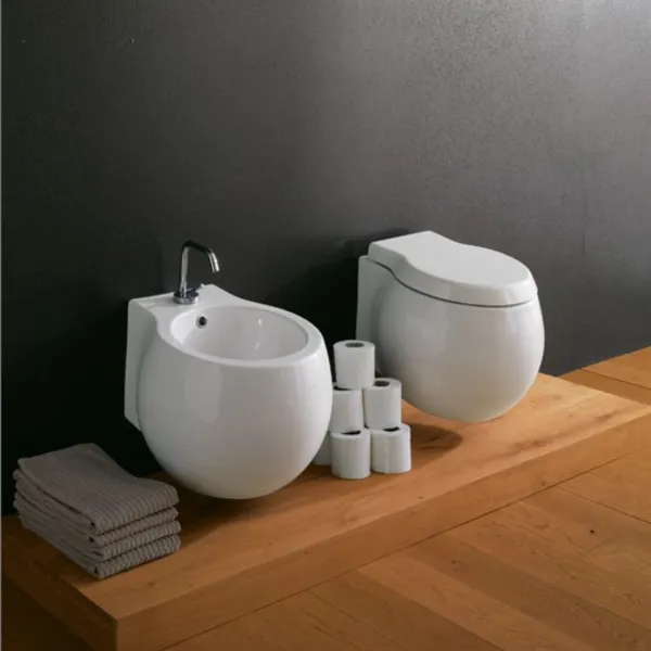 PLANET CLEAN FLUSH HUNG TOILET - SCARABEO