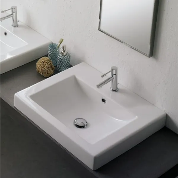SQUARE 50A BUILT-IN WASHBASIN -SCARABEO