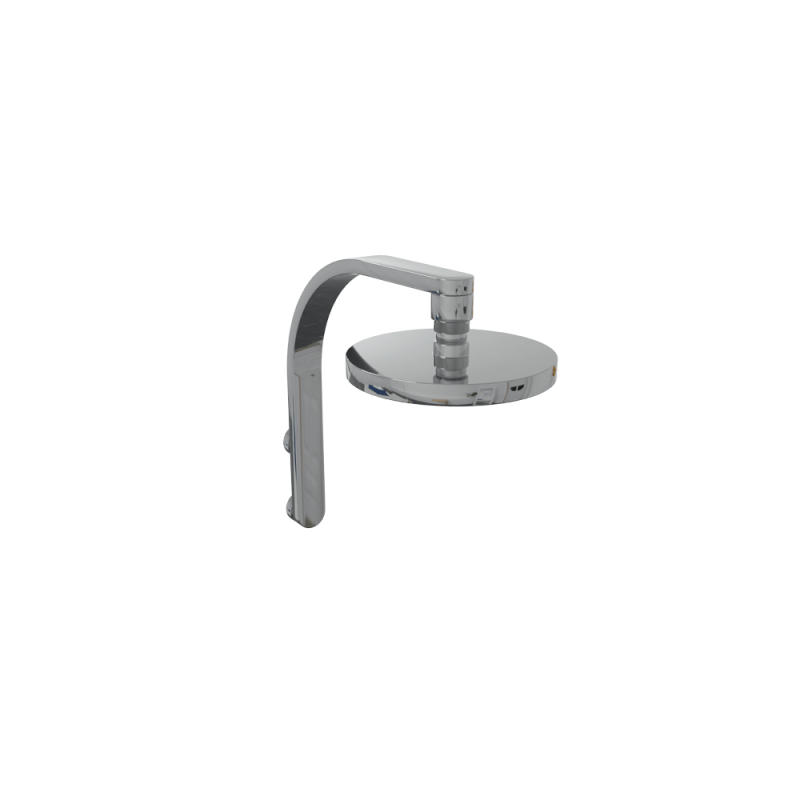 SHOWER HEAD WITH WALL MOUNTED SHOWER ARM ONE-FLAMINIA