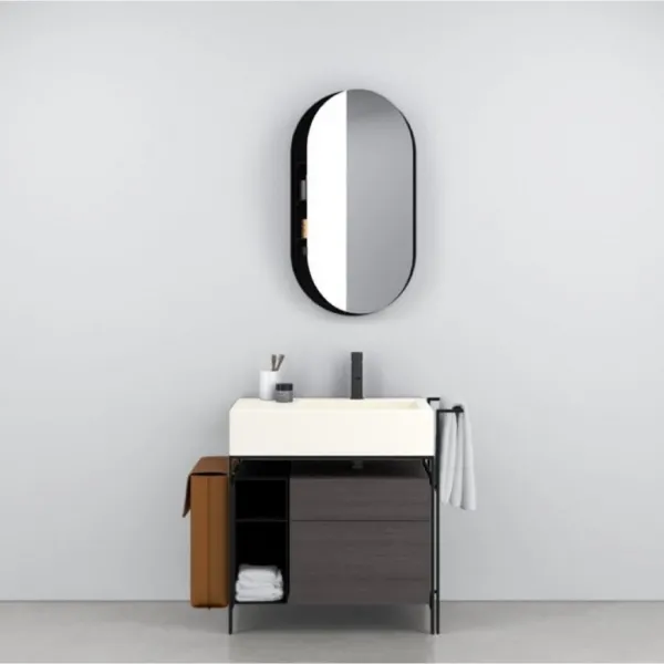 COMPOSITION NARCISO MINI WASHBASIN WITH CABINET  - CIELO