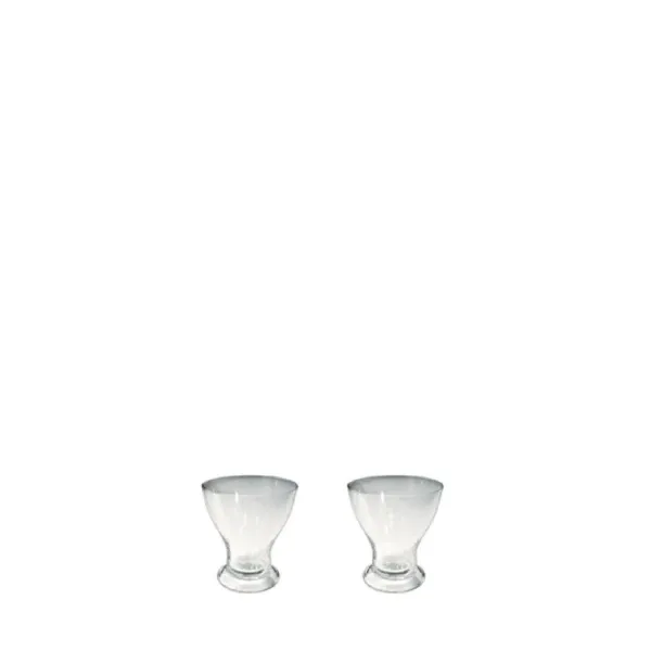 THE WHITE SNOW 2 WATER GLASSES - DRIADE