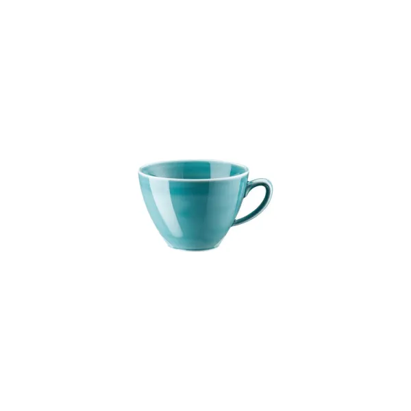 MESH COLOURS AQUA   COMBI CUP WITHOUT SAUCER - ROSENTAL