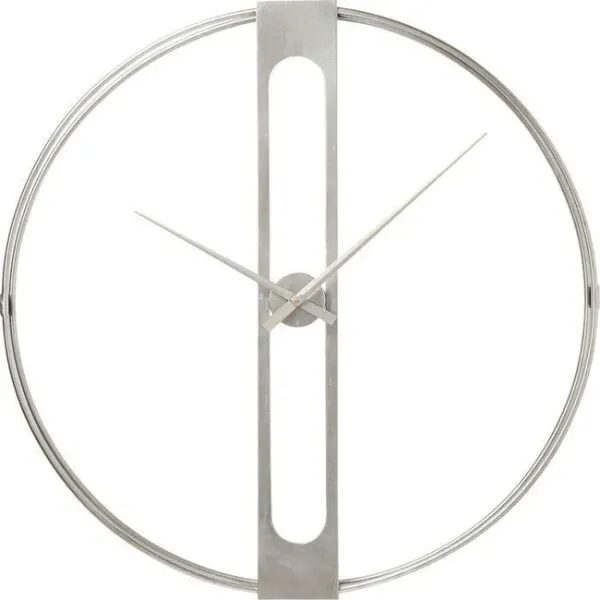 OROLOGIO DA PARETE CLIP ARGENTO 60CM - KARE