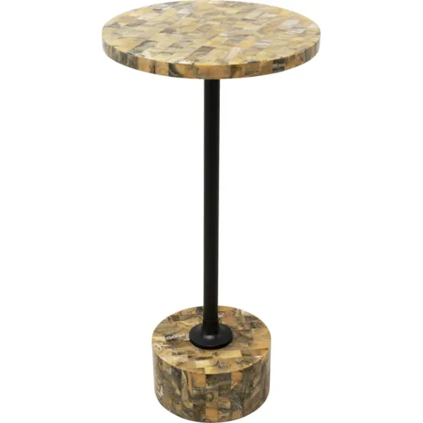 DOMERO GRAY MOSAIC 25CM SIDE TABLE - KARE