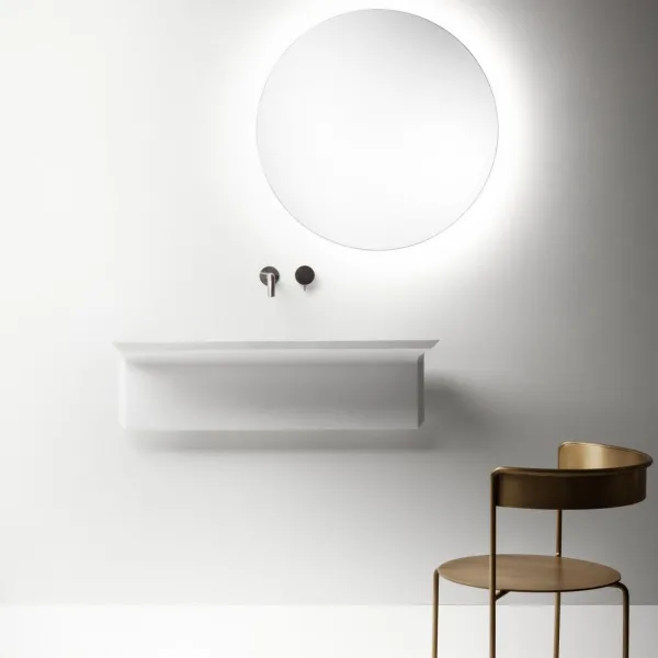 ALA WALL MOUNTED WASHBASIN MATT WHITE - FALPER