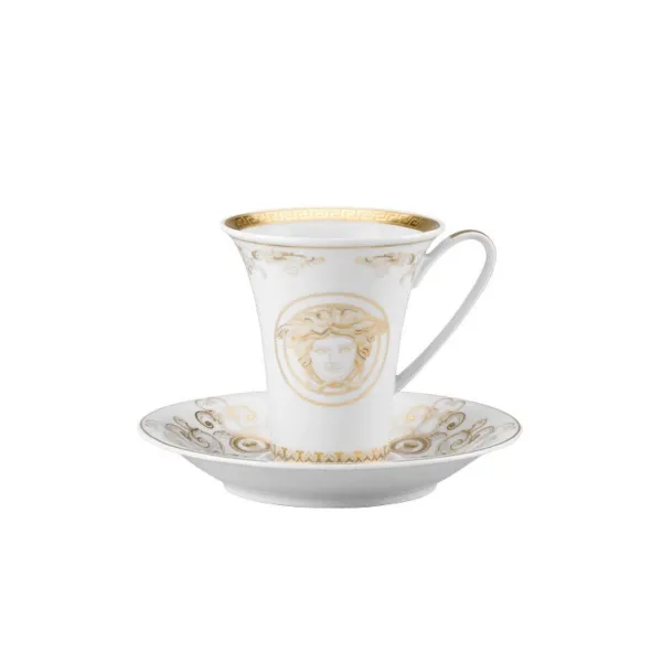 MEDUSA GALA GOLD TALL CUP - ROSENTHAL VERSACE