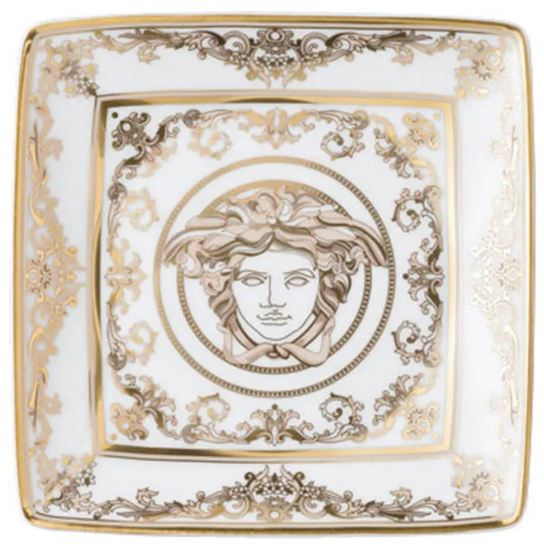 MEDUSA GALA BOWL SQUARE FLAT - ROSENTHAL VERSACE