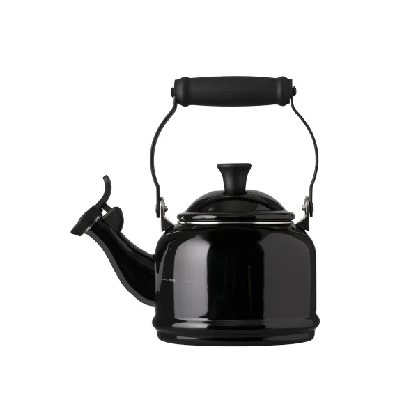 DEMI KETTLE GLASSY BLACK - LE CREUSET