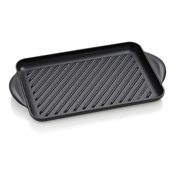 RECTANGULAR TRADITIONAL GRILL 32 MATT BLACK - LE CREUSET