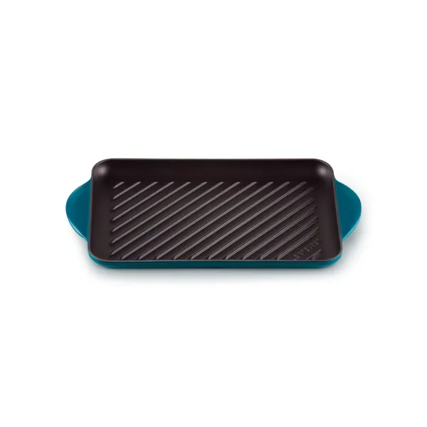 RECTANGULAR TRADITIONAL GRILL 32 DEEP TEAL - LE CREUSET