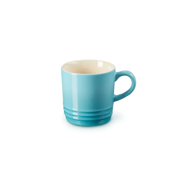 CAPPUCCINO CUP LONDON 200 BLU CARIBE - LE CREUSET