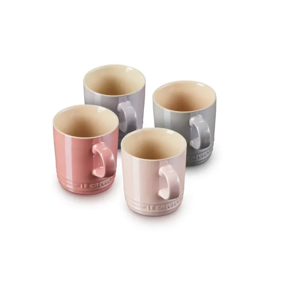 SET 4 MUGS METALLICS  - LE CREUSET