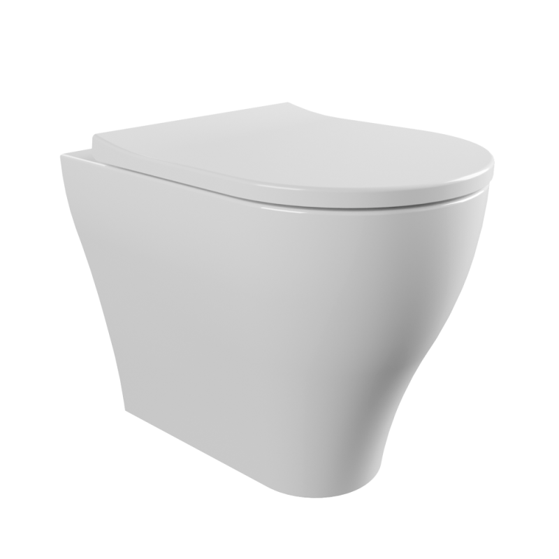 WC SUSPENDU MINI LINK BLANC GOCLEAN - Ceramica Flaminia