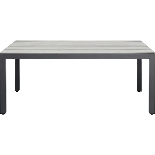 TAVOLO SORRENTO GRIGIO 180X90 CM - KARE